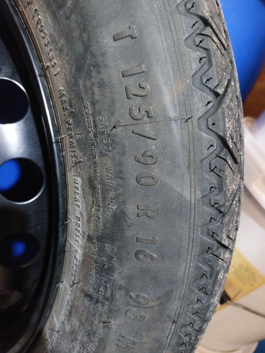Roata rezerva s slim