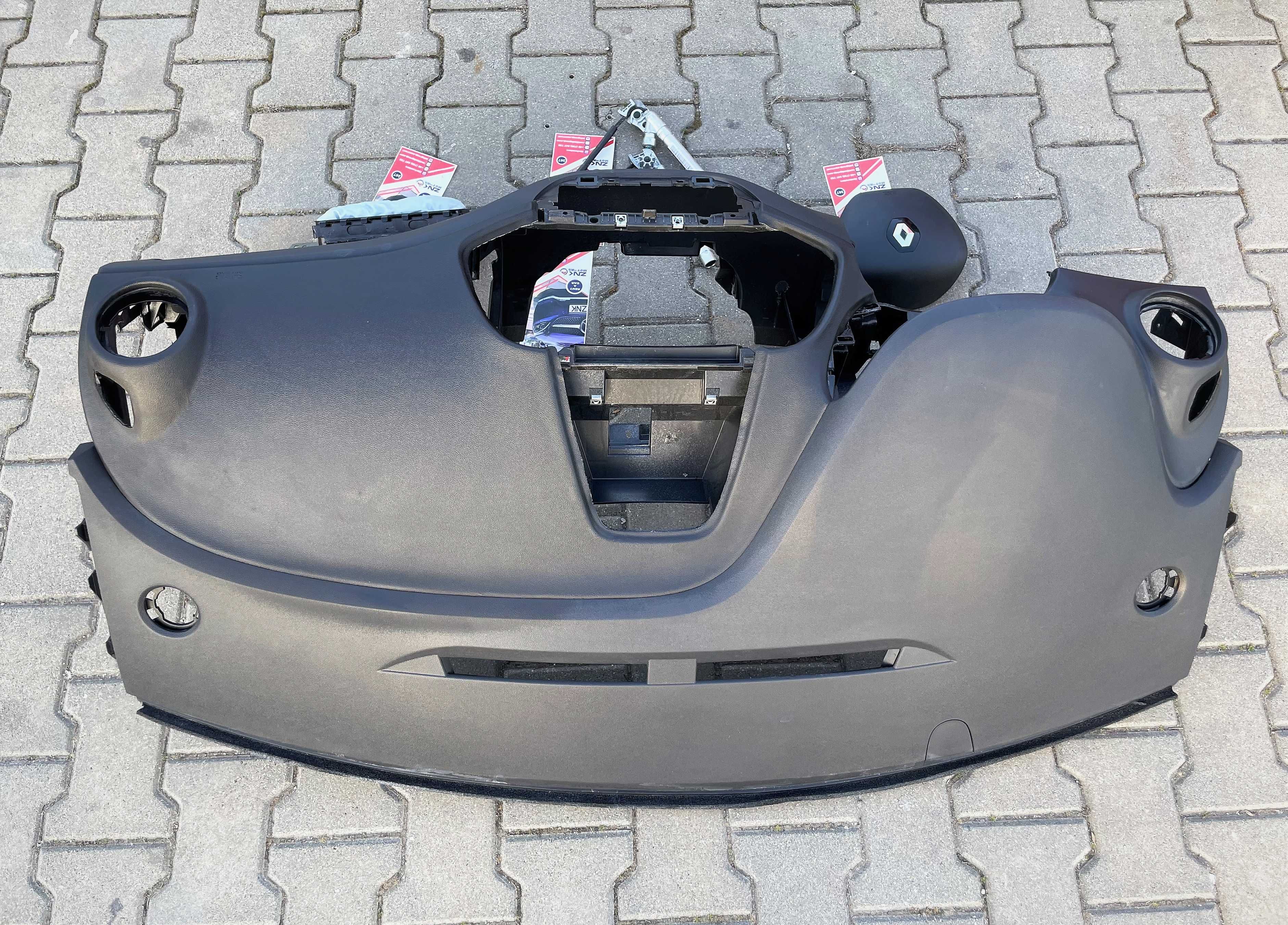 Renault Captur kit airbag volan pasager plansa de bord set centuri