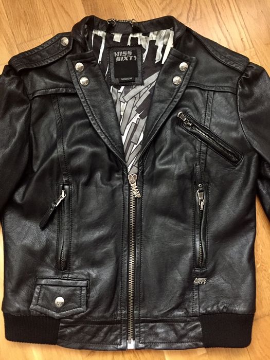 Geaca piele naturala