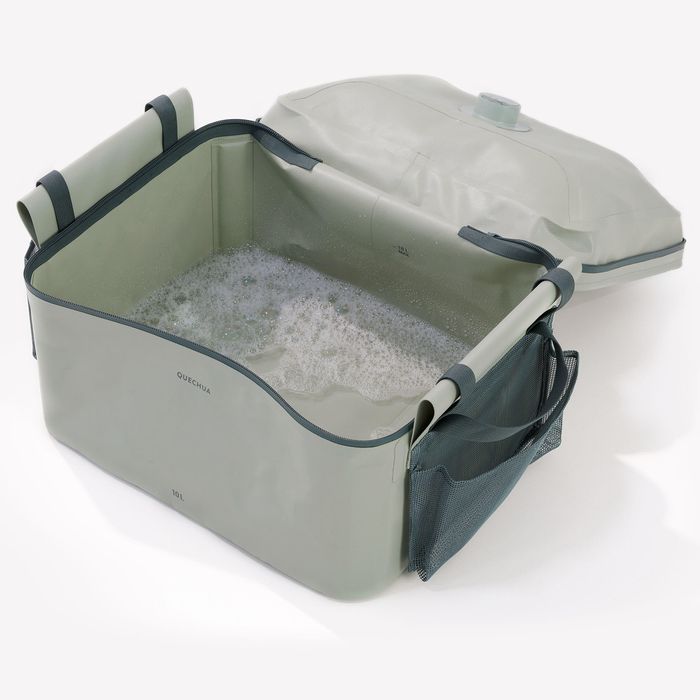 Chiuvetă Compactă 10l Pentru Camping - produs resigilat Decathlon