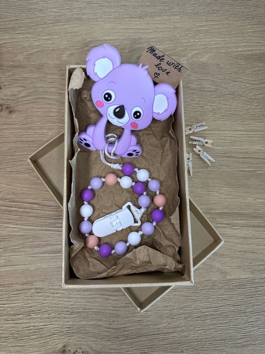 Именен и класически гризалка от 100% хранителен силикон