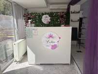 Recepție din lemn +scaun+ imprimanta + accesorii