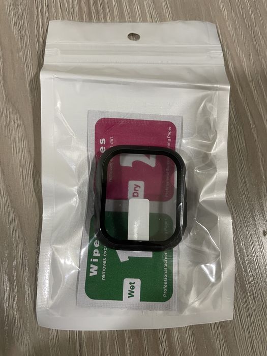Стекло и крышка для Apple Watch case 8 7 6, 41 мм.