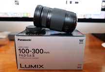 Obiectiv Panasonic Lumix 100-300mm F/4-5.6 II Power OIS, ca nou.