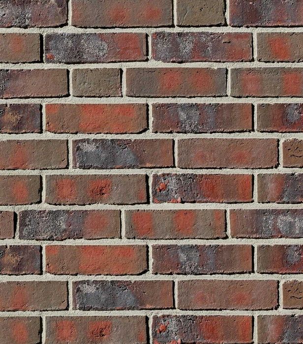 Кирпич ручной формовки, Германия. Полнотелый - 240x115x71. Цена за шт.