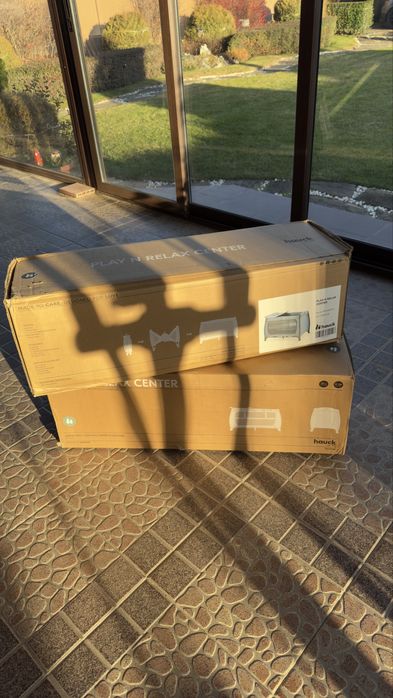 Бебешка кошара Hauck Play n Relax Dark Blue/ Dark Green