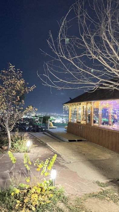 Беседка с панорамным видом  Кок - тобе