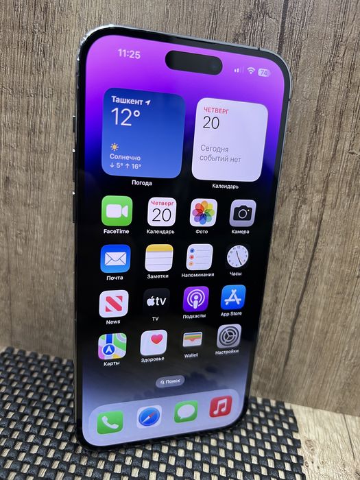 Сотилади iPhone 14 Pro Max 512GB dual sim Б.У