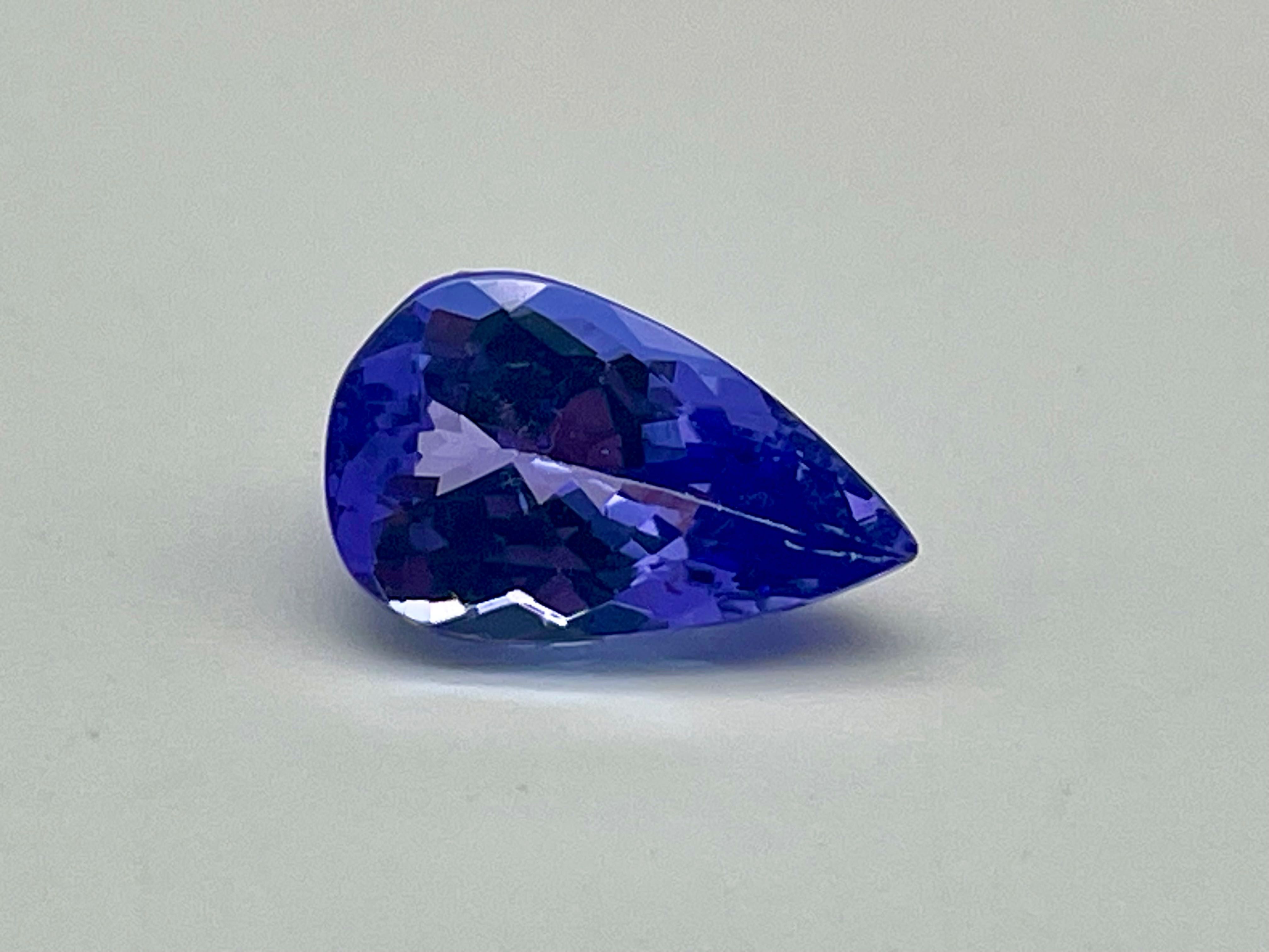 Инвестиционен естествен Танзанит 1.87ct. GIT Сертификат