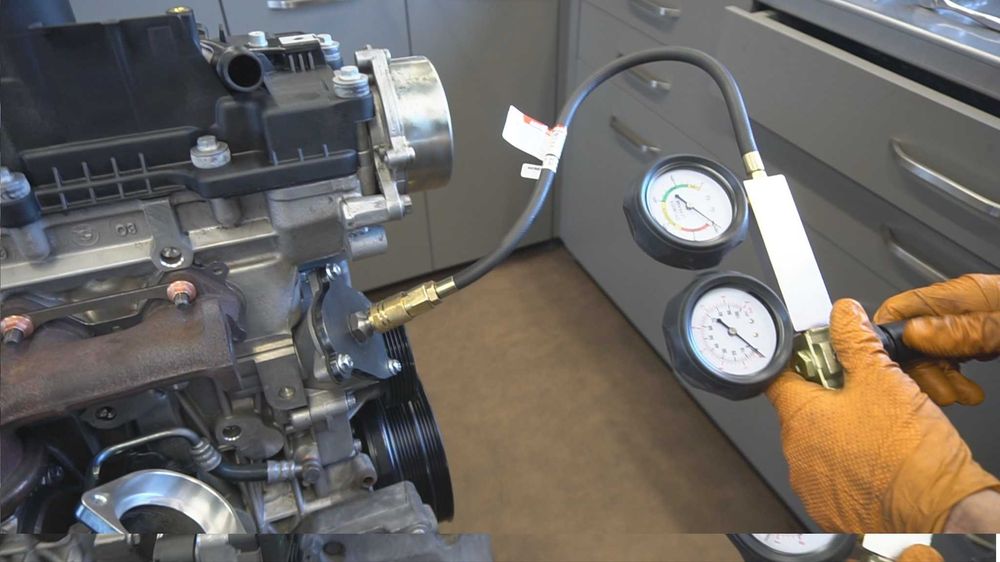 Инструмент проверка херметичност цилиндрова глава BMW M47 M57