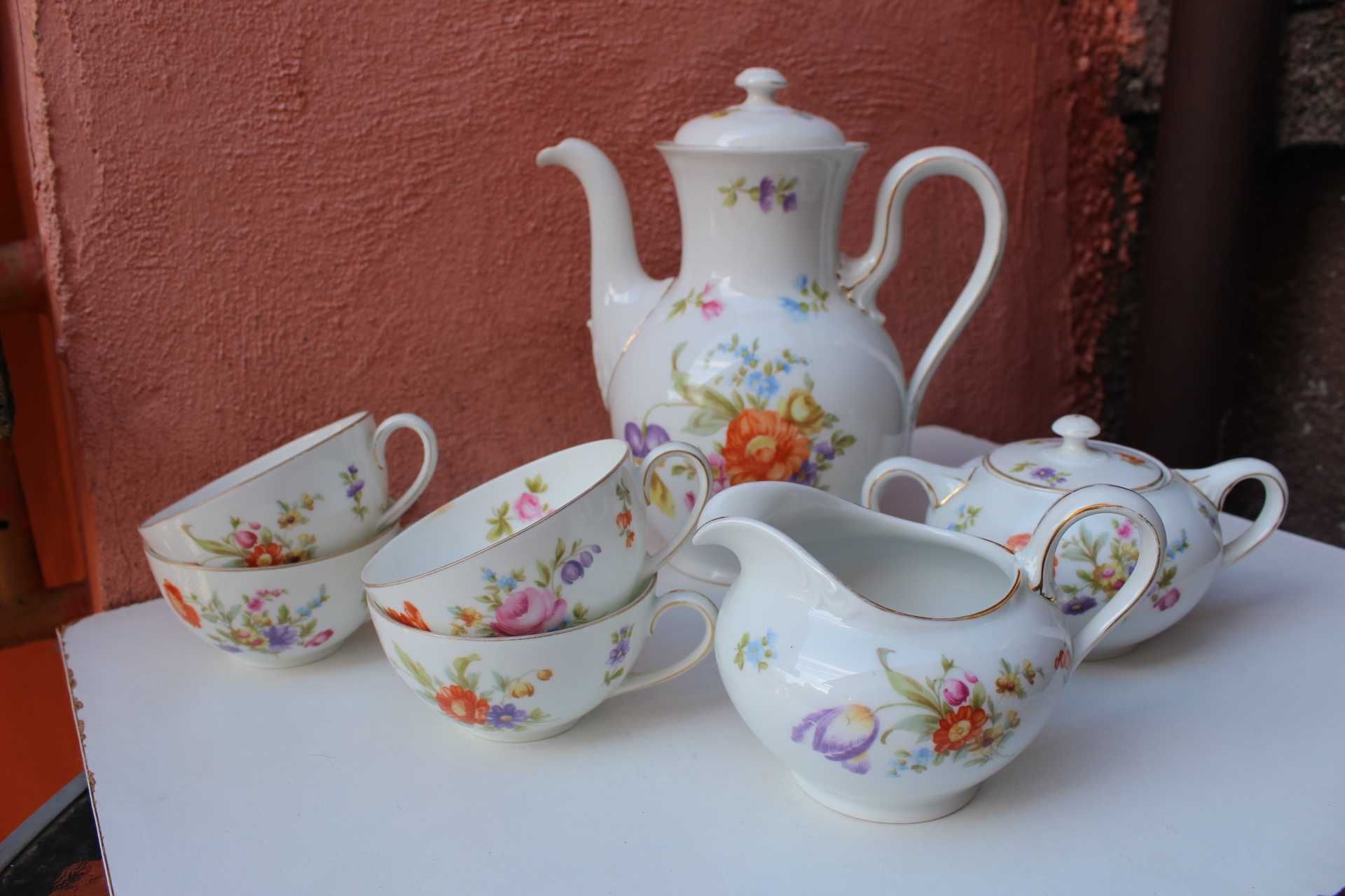 Set portelan pt cafea/ceai ROSENTHAL BALMORAL - Floral