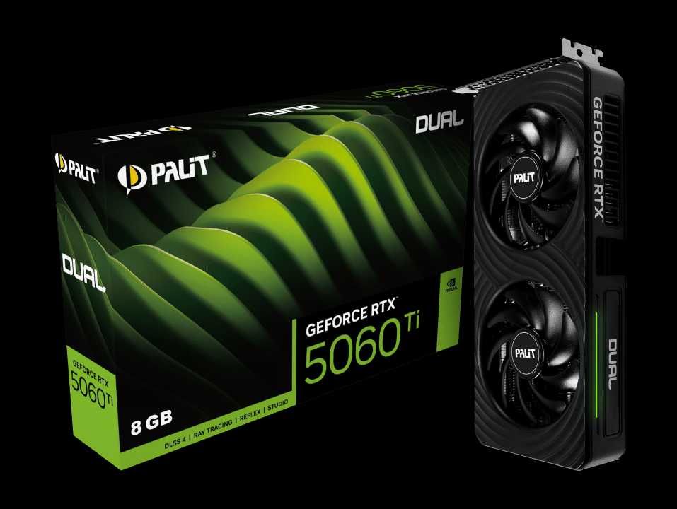 Видео Карта RTX 5060 Ti DUAL 8GB