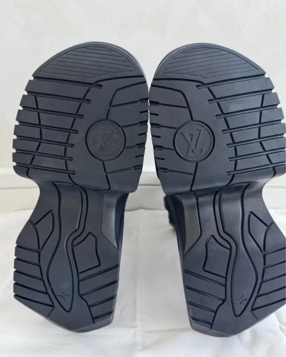 Боти LV естествена кожа