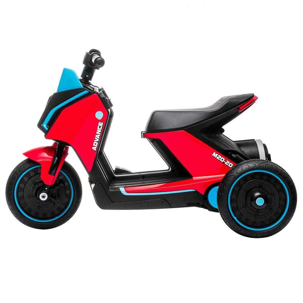 Motocicleta electrica pentru copii 2-4 ani cu 3 roti HL 700-3 #Rosu