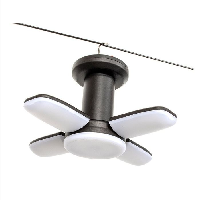 Соларен къмпинг фенер, сгъваем,6 режима на светене