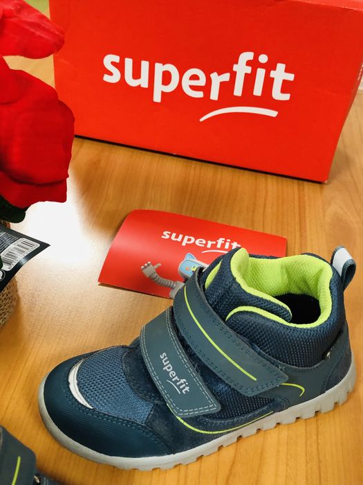 Ghete baia SUPERFIT-marimea 30,inter19,5cm,piel,Gorex, Salomon,Geox