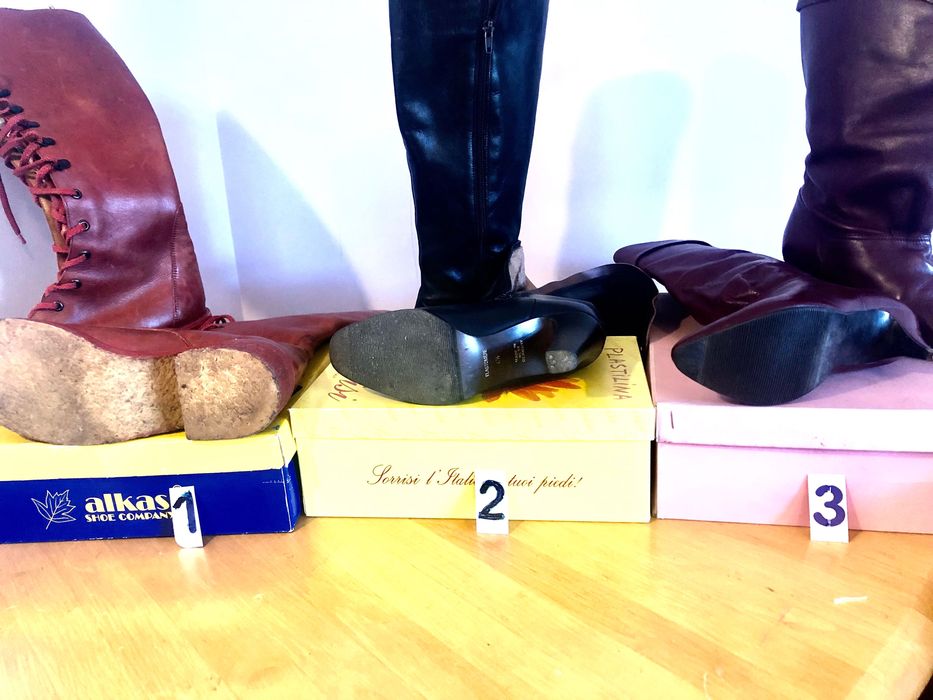 Vând cizme de dama din piele naturala