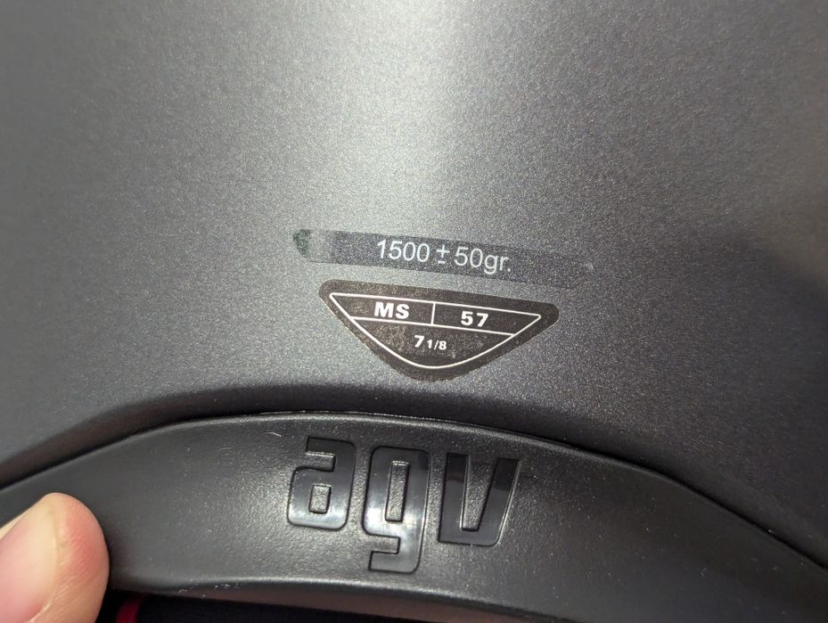 Casca moto AGV K1, marime MS, ML si XL - negru matt