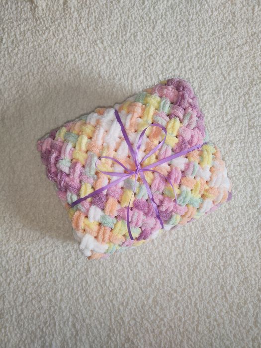 Ръчно плетено одеяло