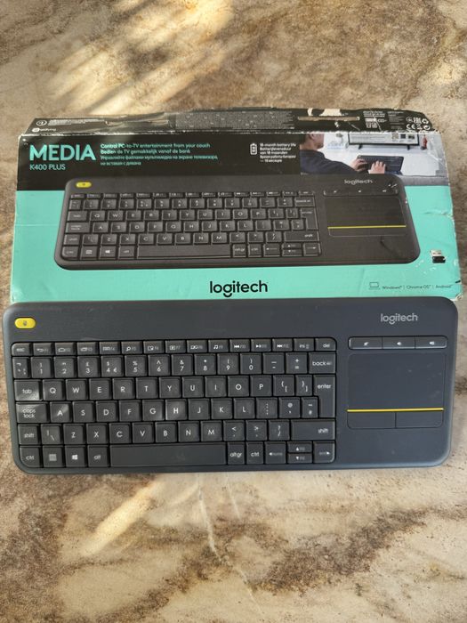 Tastatura logitech wireless K400 keyboard cu bluetooth