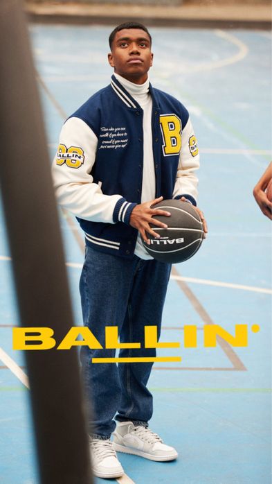 Ballin Amsterdam Varsity Jacket ОРИГИНАЛНО мъжко зимно яке L-М