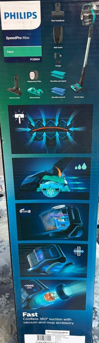 Philips aqua FC6904 прахосмукачка