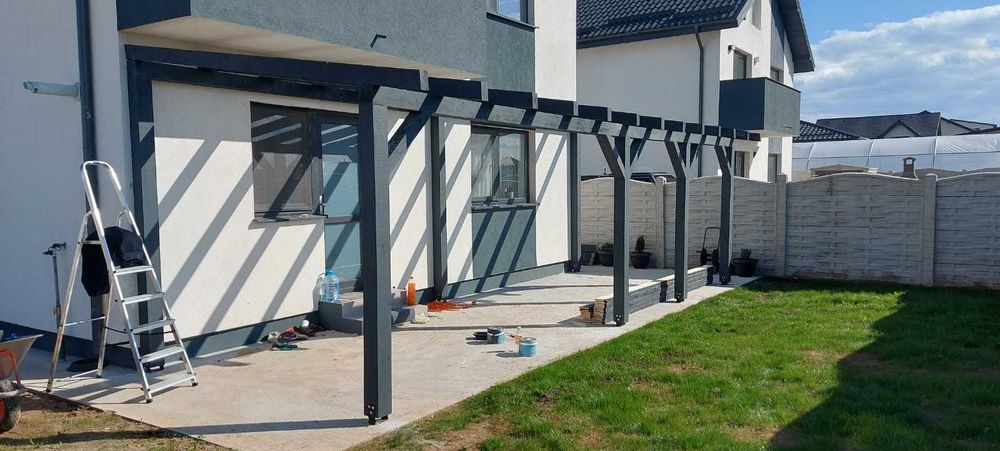 Terase, foisoare și pergole din lemn.