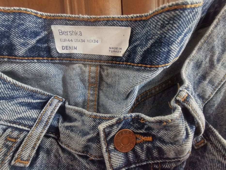 Blugi scurti Bershka Denim