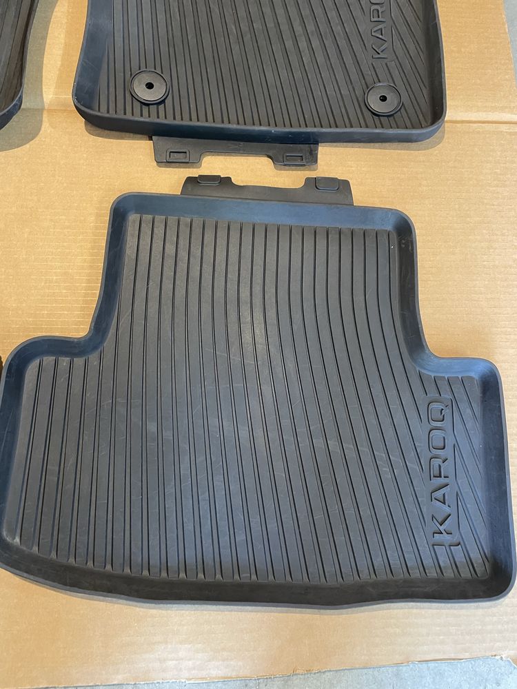 Set covorase cauciuc skoda karoq