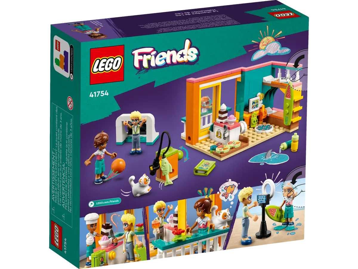 LEGO Friends 41754 - Leo's Room - nou, sigilat