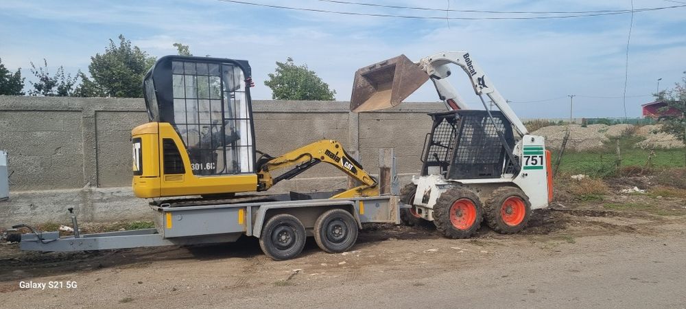 Inchiriez BOBCAT-Execut demolari, debarasari de moloz, sapaturi