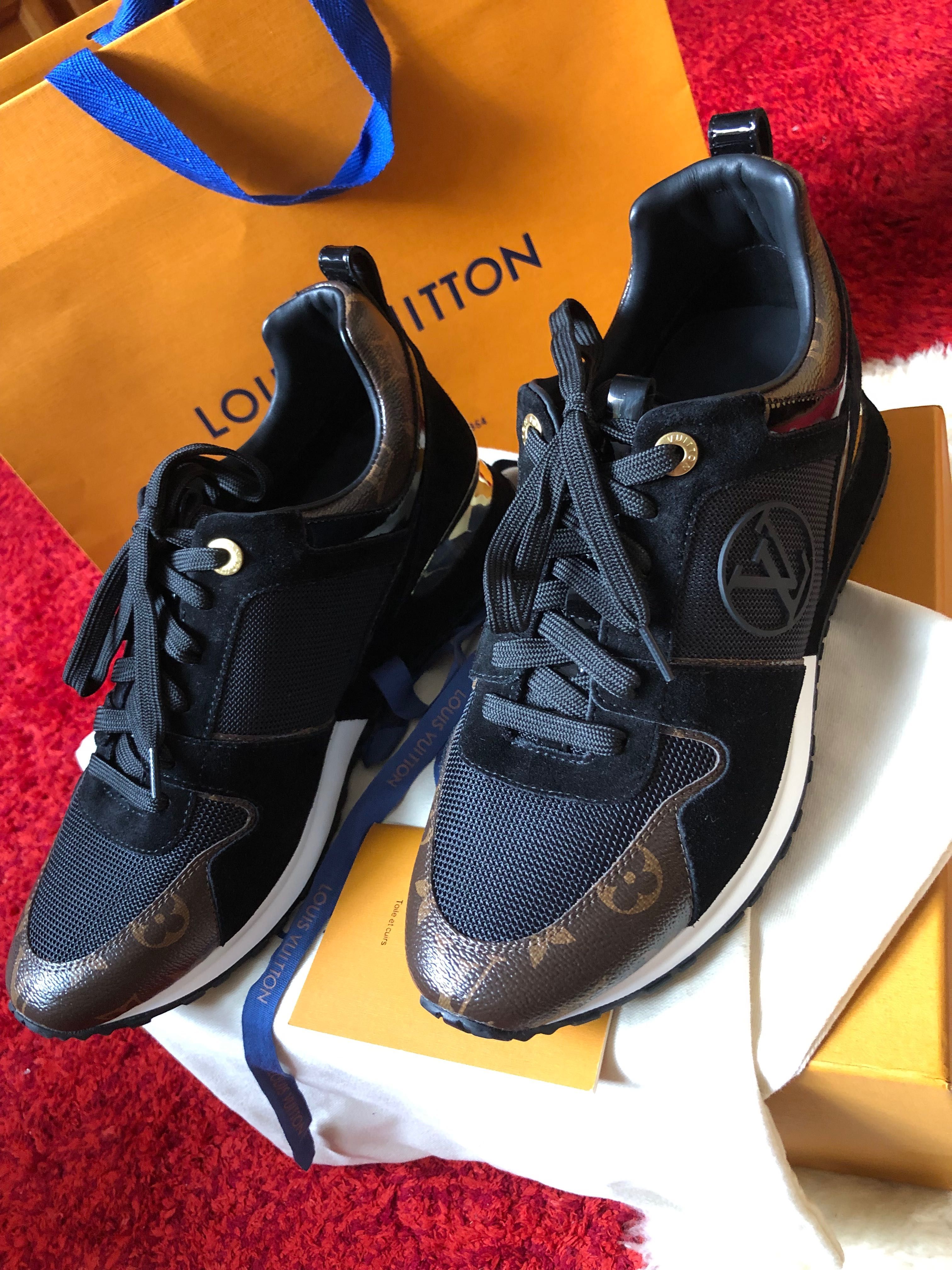 Adidasi originali Louis Vuitton Run Away LV Sneakers noi
