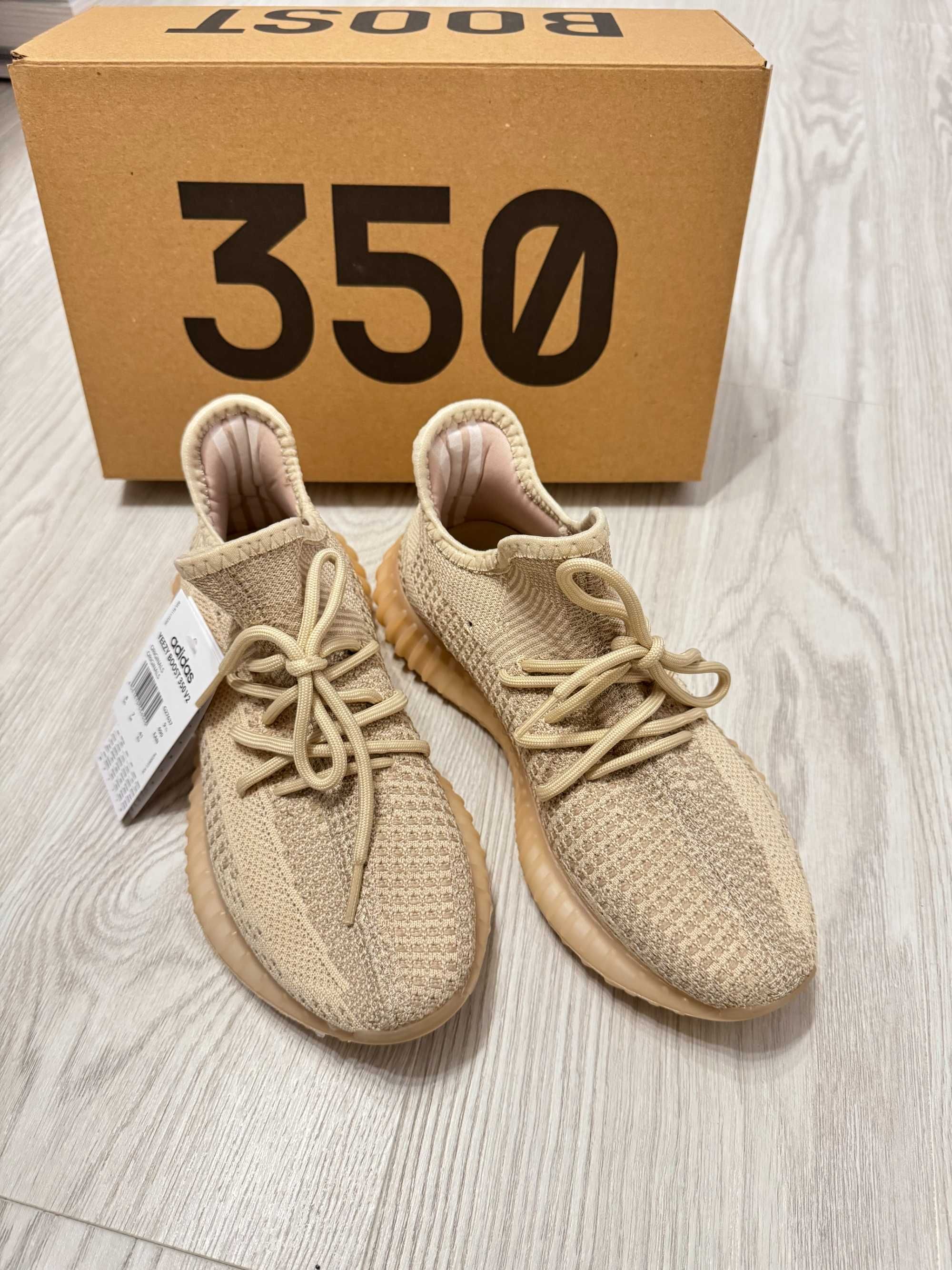 Adidasi Yeezy Boost 350 V2, SNEAKERS NOI, Full Box - Black / Gray /Bej