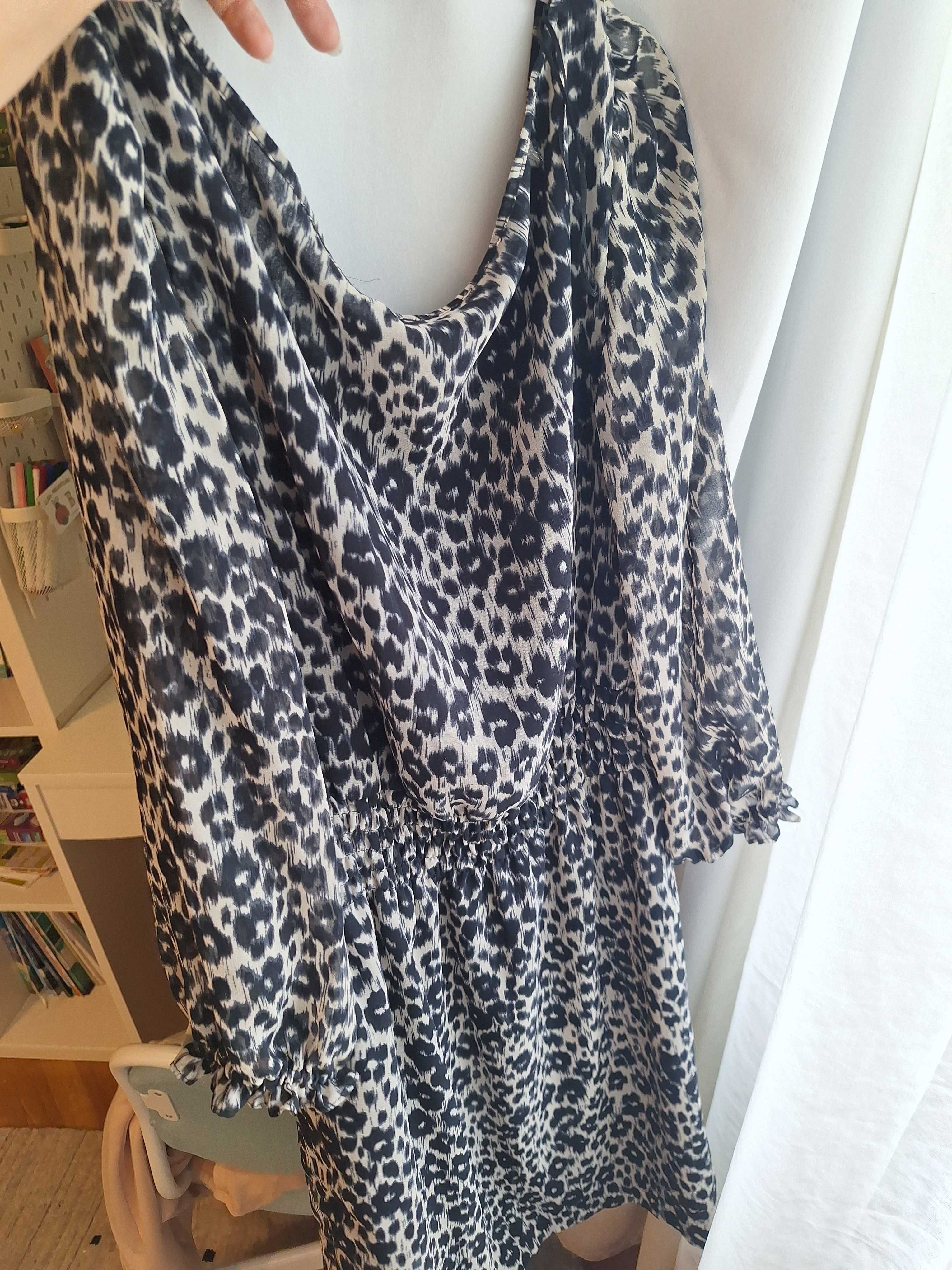 Rochie animal print Zara Basic S