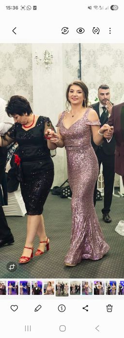 Rochie cu paiete