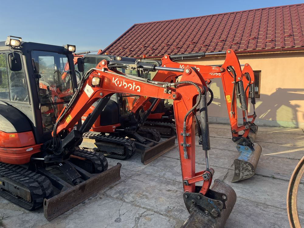 Miniexcavator kubota