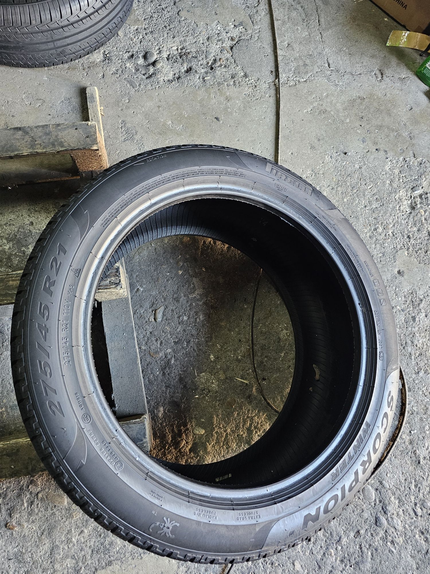 2 anvelope iarna 275 45 21 Pirelli Scorpion 2020 6mm