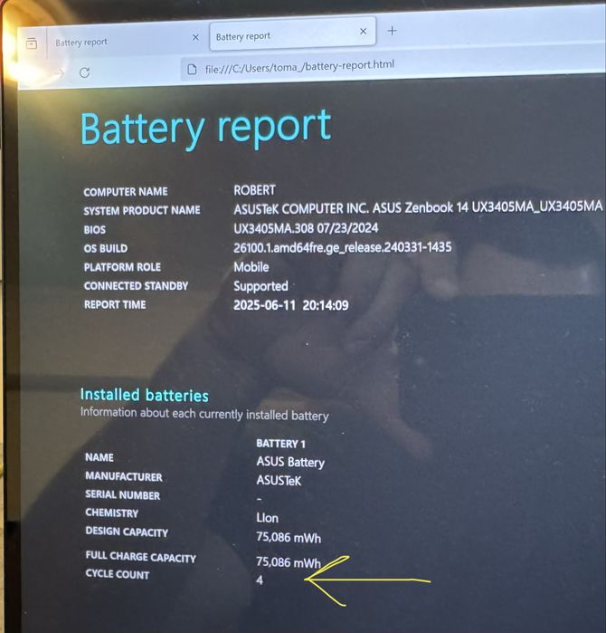 Asus Zenbook 14 OLED UX3405MA - Core Ultra 7 - 32GB RAM - 1TB SSD
