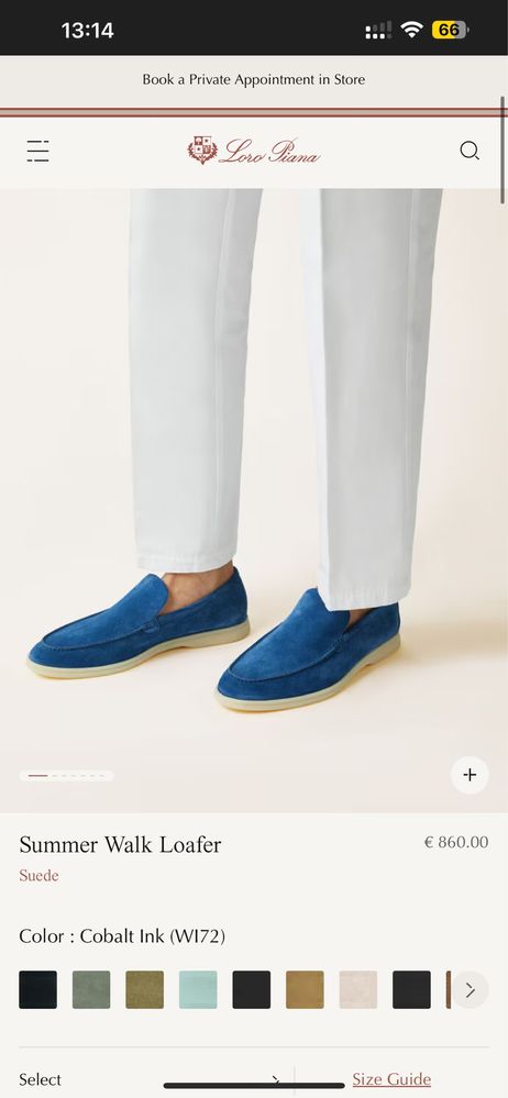 Лоферы от Loro Piana