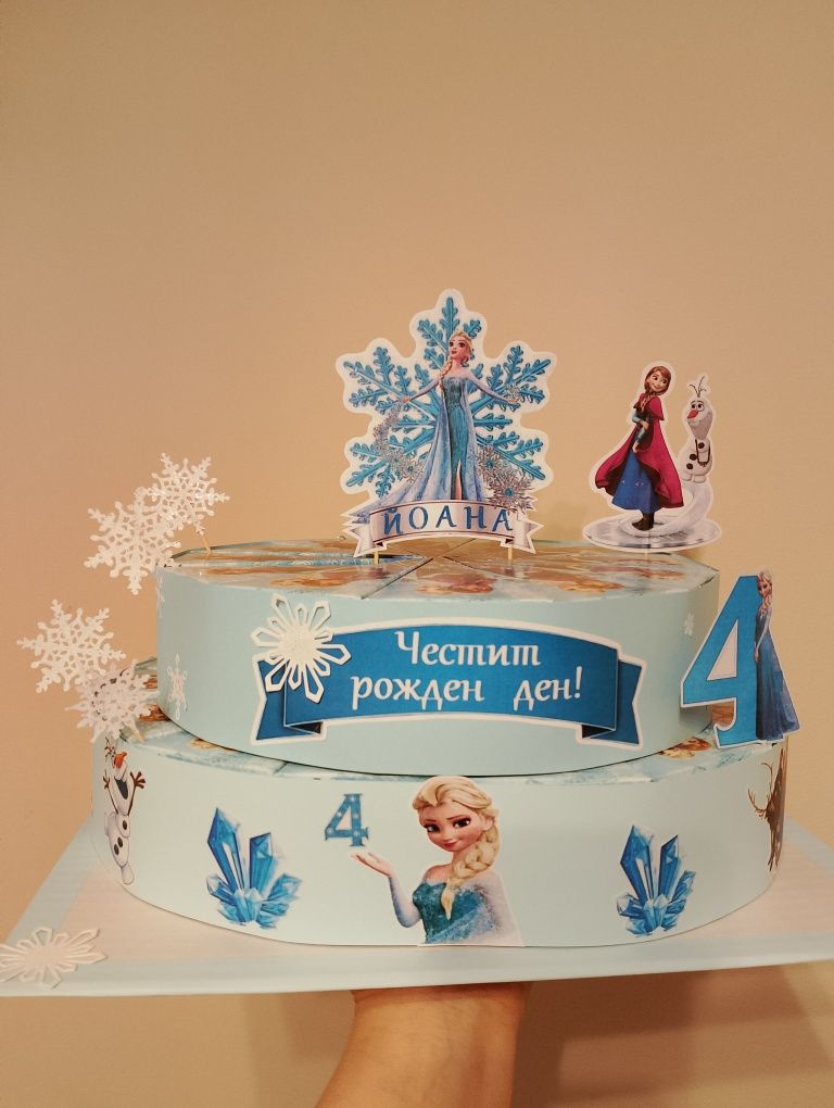 Картонена/хартиена торта
