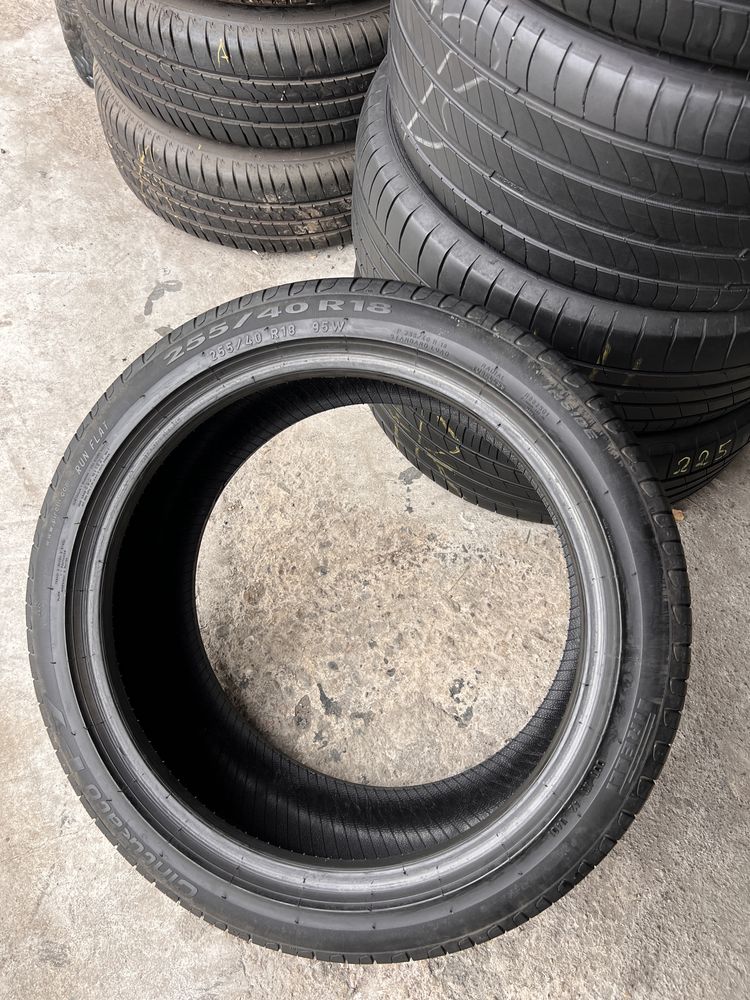 2 anvelope vara 255/40/18 , Pirelli , RunFlat , 6.4 mm