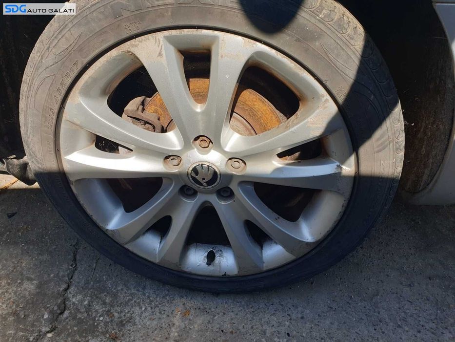 Roata Janta Aliaj Rezerva 225 45 17 R17 TRIFID Skoda Superb 2 2008 - 2015 [C4200]