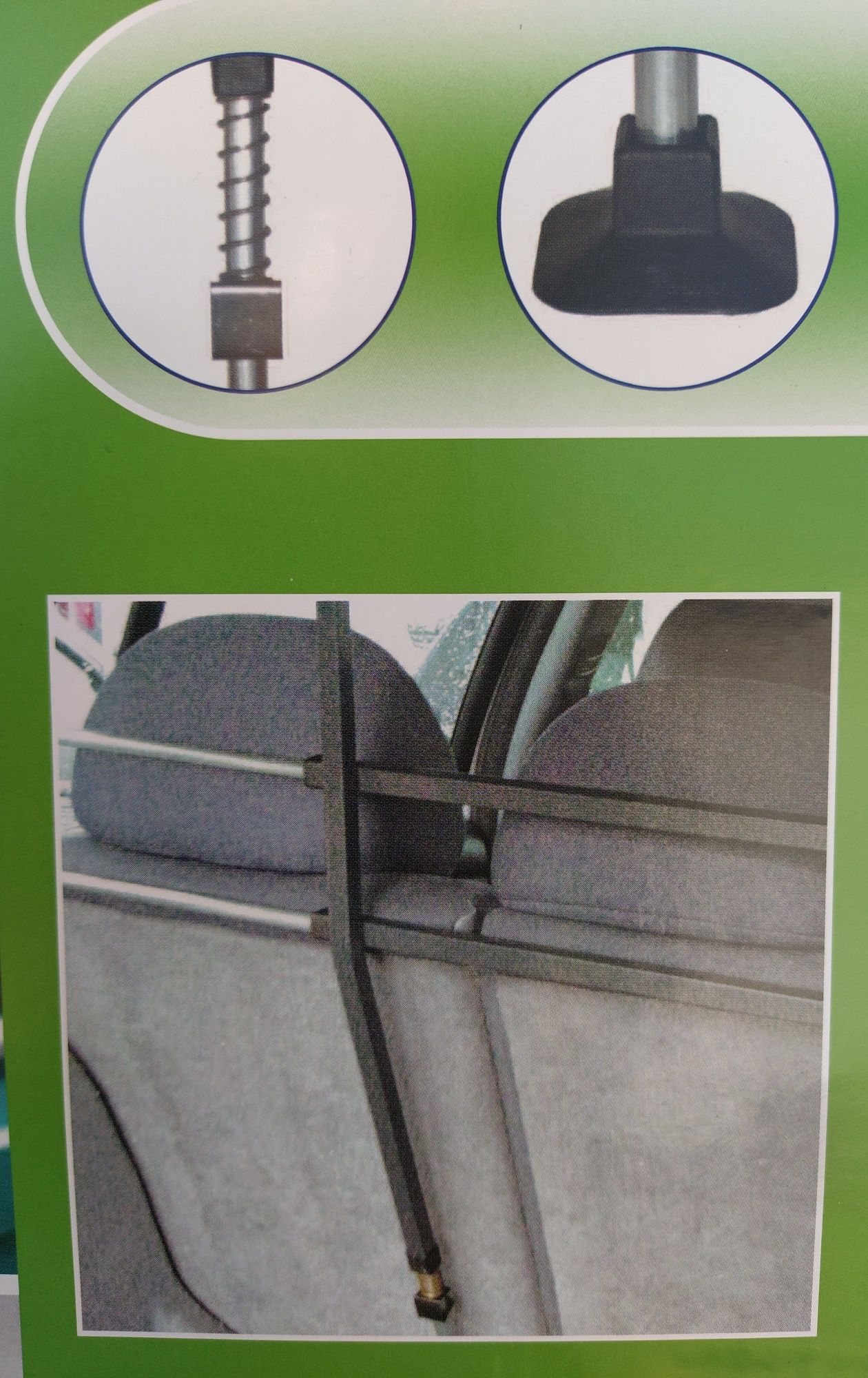 Panou  Bare reglabile separatoare portbagaj auto pentru câini - bagaje