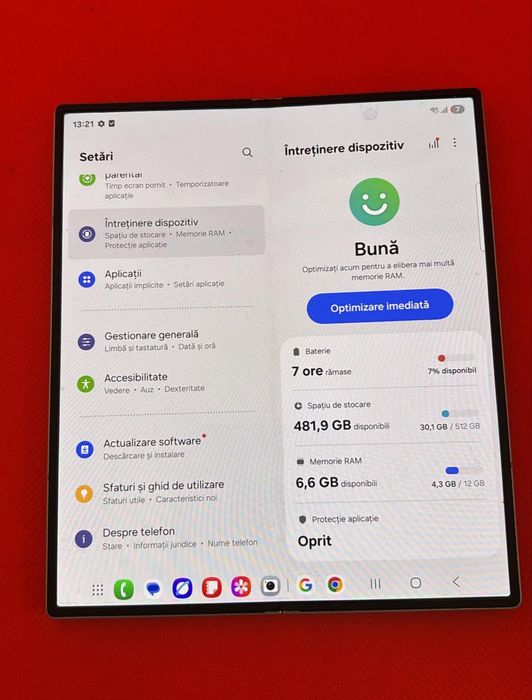 Telefon mobil Samsung Galaxy Z Fold6, 12GB RAM, 512GB, 5G -A-