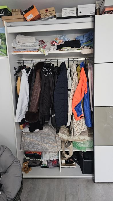 Гардероб двукрилен