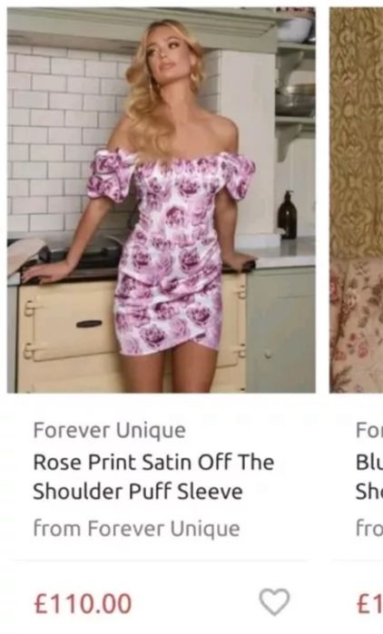 Уникална рокля корсет Forever Unique