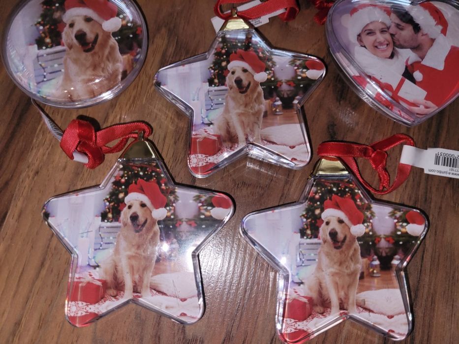 Играчки за елха със снимка