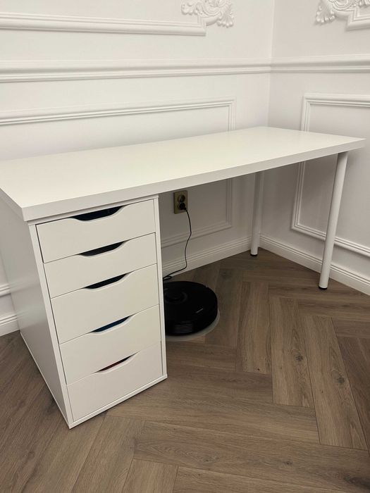 Birou, alb, 120x60 cm LAGKAPTEN / ALEX