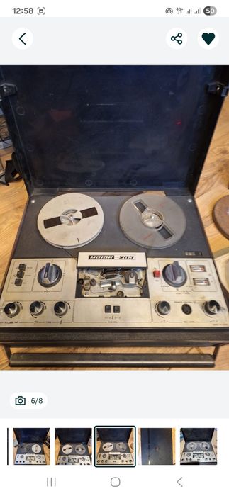 Vand Magnetofon Majak-203 Funcțional