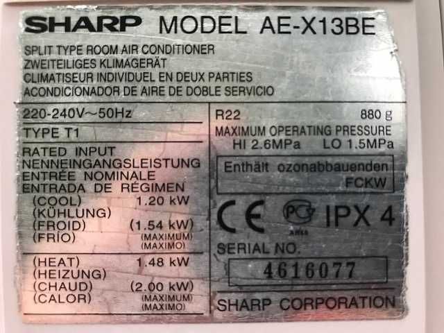 Климатик SHARP AY-XP13CE